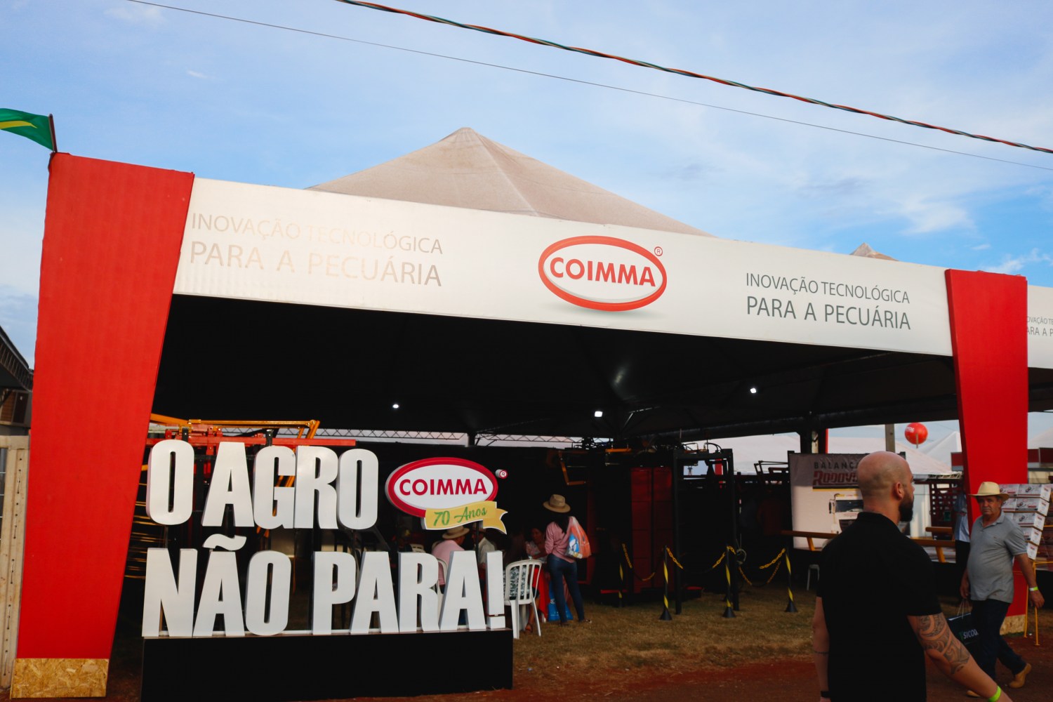 COIMMA - fotos stand o agro nao para