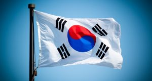 bandeira da coreia do sul