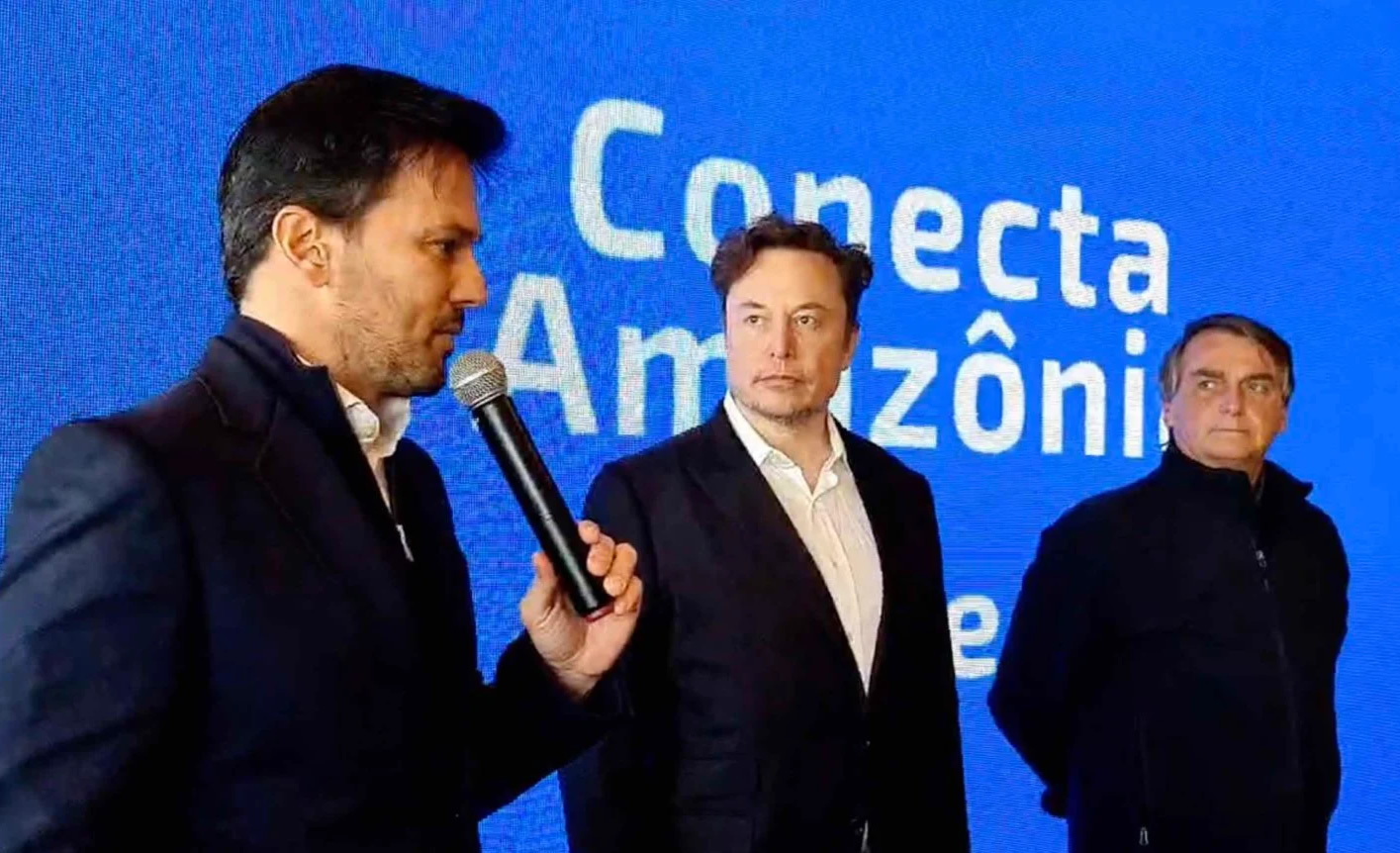 encontro de Bolsonaro com Elon Musk