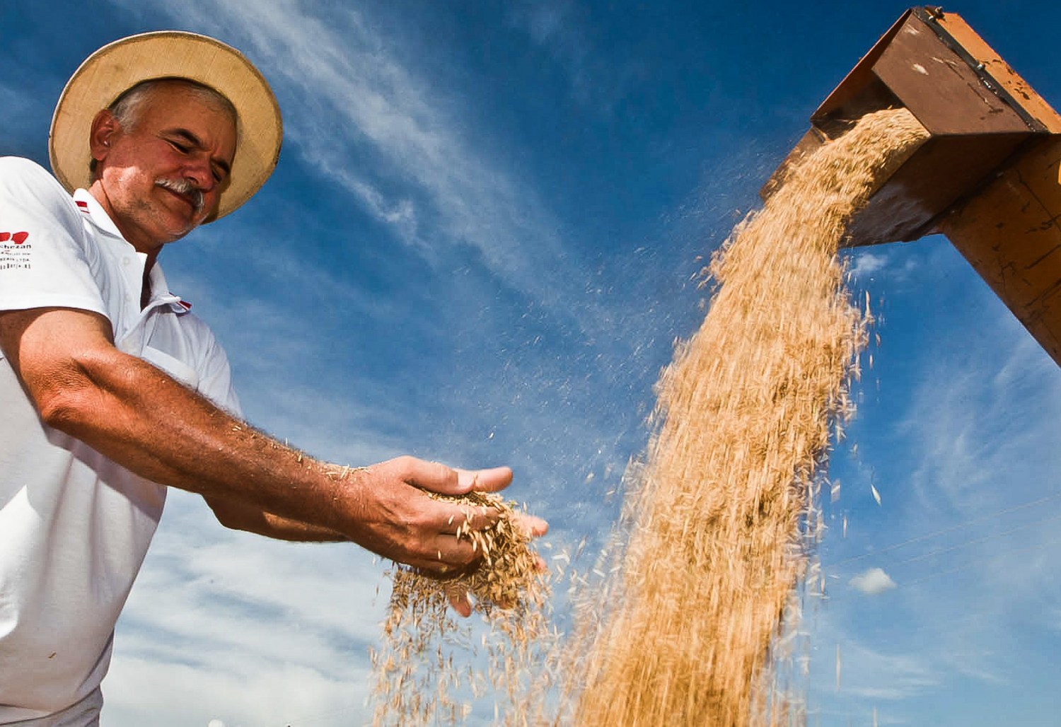 Edair Marchezam produtor de arroz em São Borja:RS Foto Claudio Fachel:Palácio Piratini