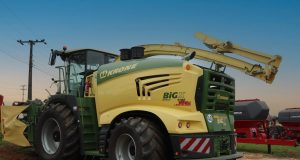 forrageira autopropelida Krone BiG X 1180 - máquina agrícola mais potente do planeta