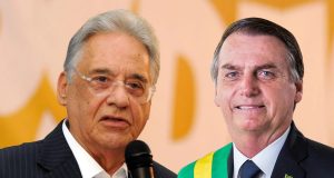 Bolsonaro e Fernando Henrique Cardoso