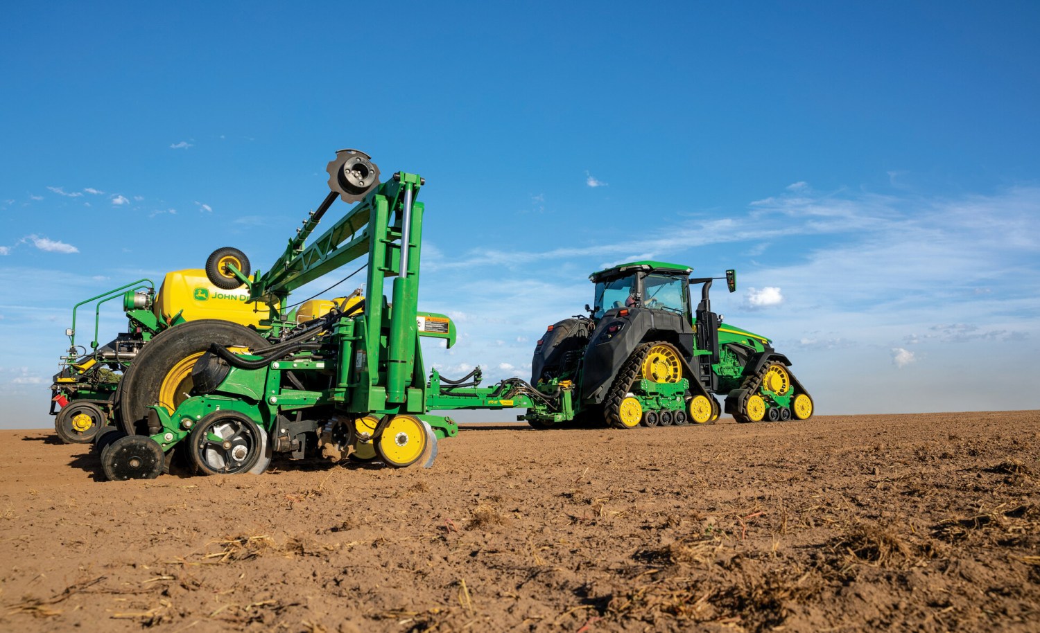 john deere exactshot - tecnologia de aplicacao de fertilizantes