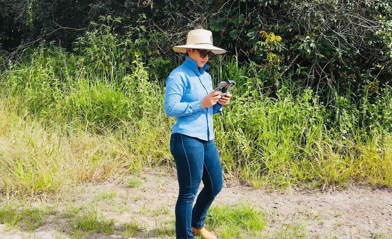 Engenheira faz sucesso nas redes com fotos fantásticas usando drone - amanda apolinario