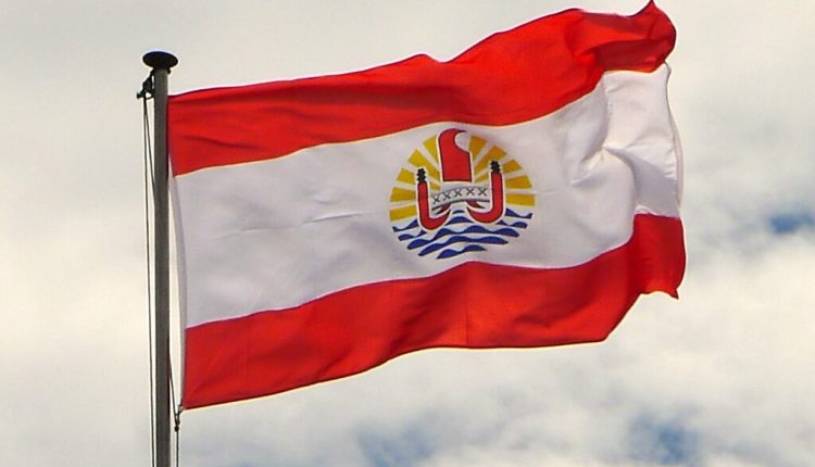 Polinesia francesa bandeira