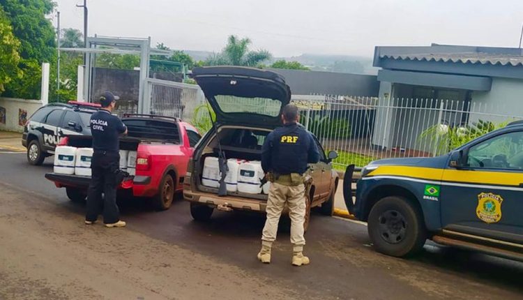 policia rodoviaria federal apreende paraquat