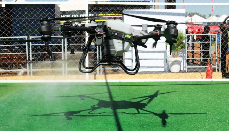 Agrishow 2023 - drone de pulveriação