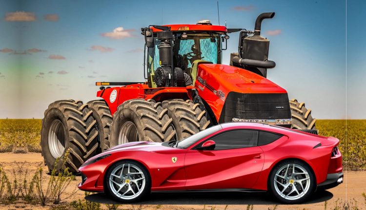 Case IH - o trator Steiger 620 ferrari