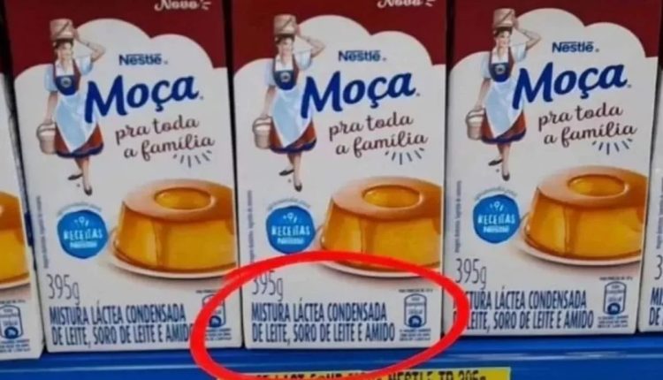 Leite moça 'genérico' da Nestlé causa polêmica; auditores reforçam fiscalização