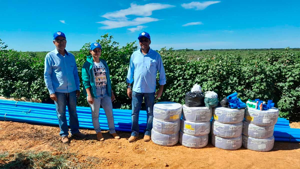 Kits de irrigação para pequenos produtores