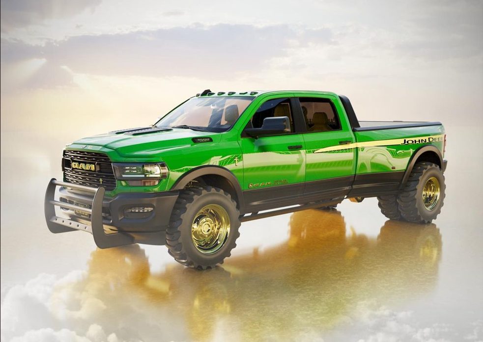 Virtual Ram 3500 Dually John Deere Edition é a combinação perfeita