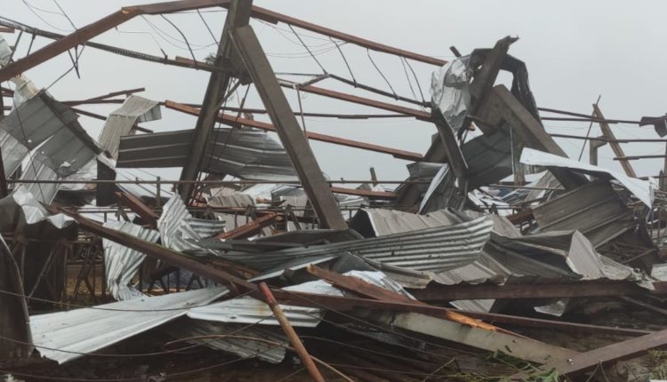 Galpão Destruído - Crédito Nacir Penz Divulgação