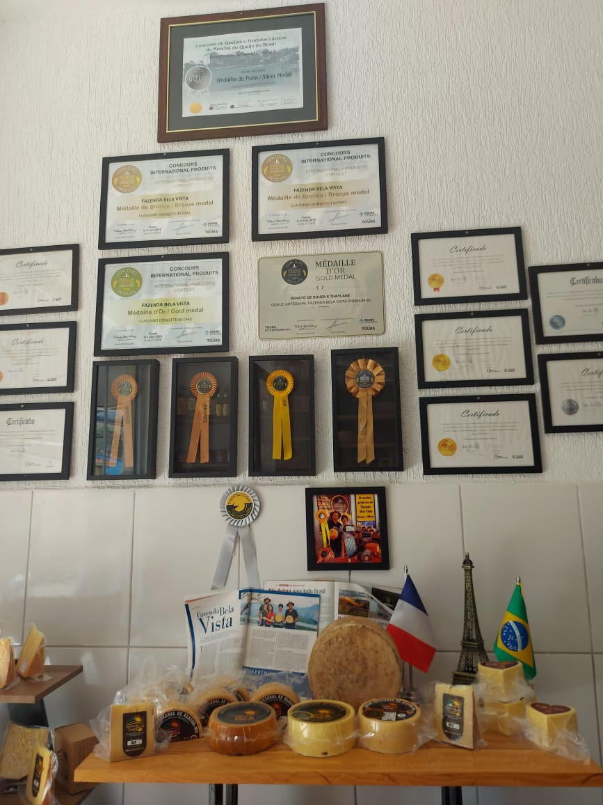 Queijos de cidade mineira conquista quatro medalhas no concurso Prêmio Queijo Brasil - premios