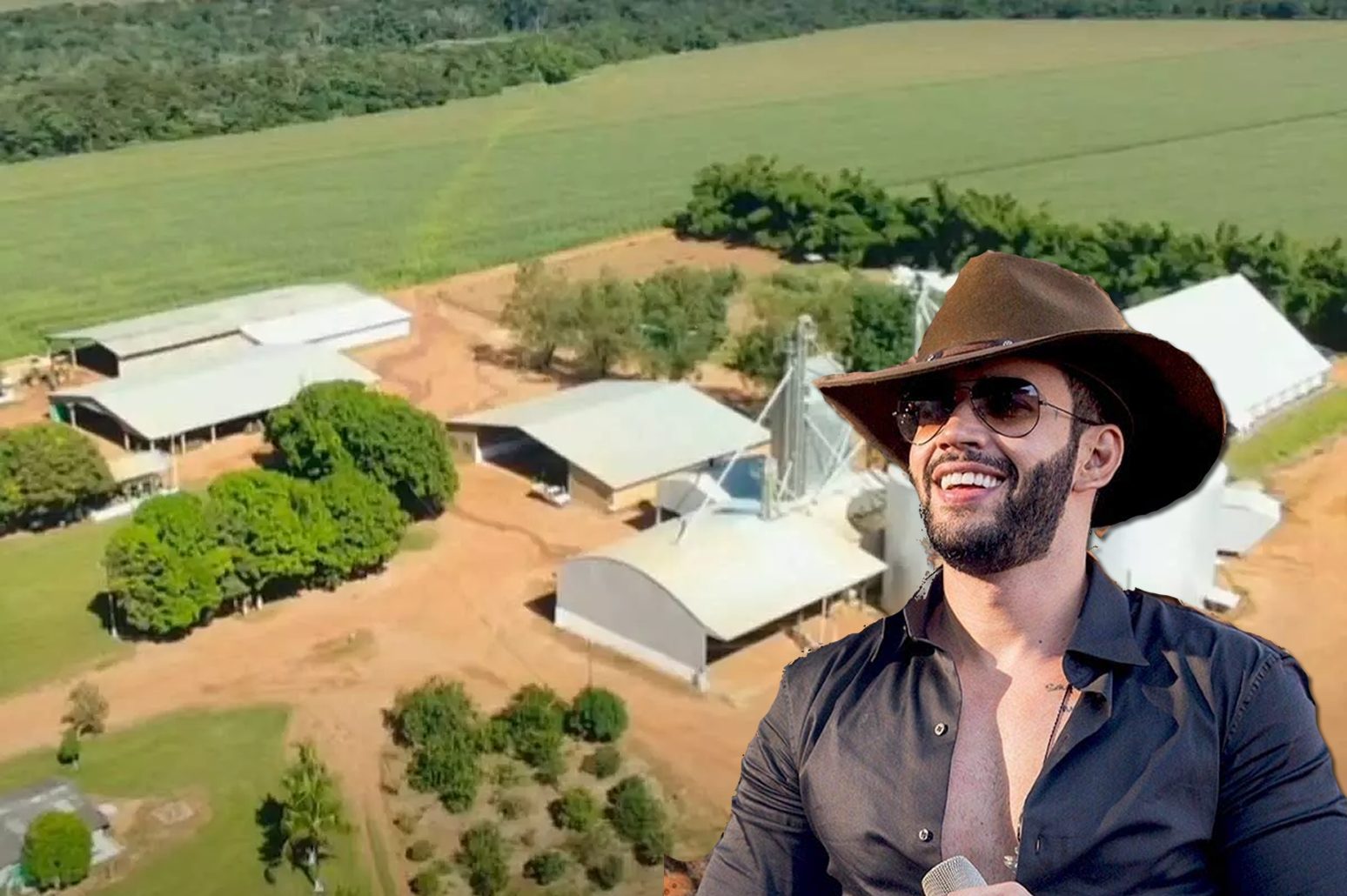 Conheça as fazendas impressionantes dos cantores Sertanejos