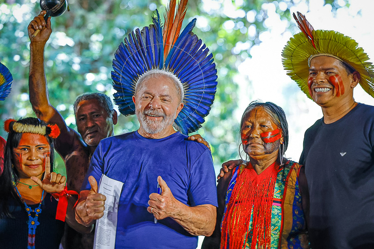 Marco temporal: Lula tem compromisso com povos ind&iacute;genas, diz Padilha