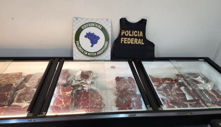 Em Foz do Iguaçu, 53ª Operação Ronda Agro combate contrabando de carnes na fronteira