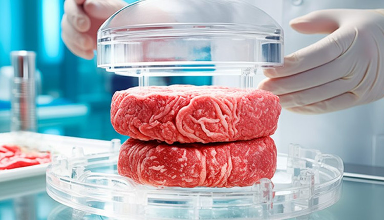 carne cultivada em laboratório
