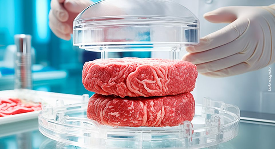 carne cultivada em laboratório