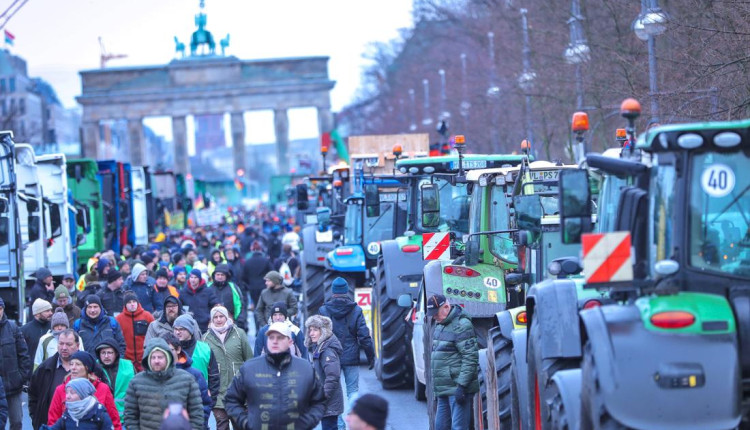 agricultores na alemanha