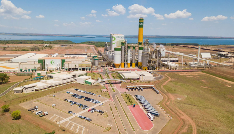 planta industrial de celulose da Eldorado Brasil