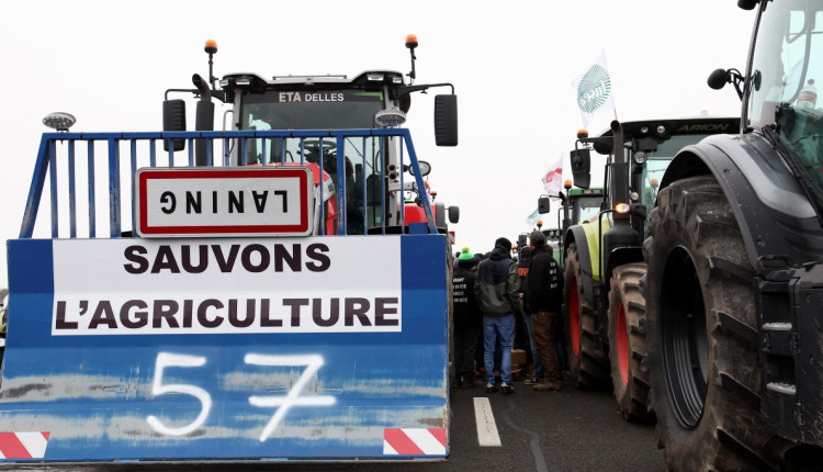 agricultores na frança