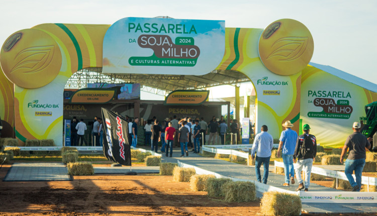 A Passarela da Soja teve sua 25ª edição realizada no campo experimental da Fundação Bahia.