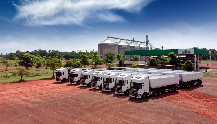 Cooperativa Agroindustrial da Regiao Norte do Para - frota de caminhoes