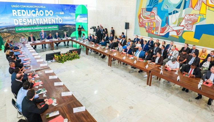 Lançamento do programa União com Municípios, no Palácio do Planalto. Foto: Ricardo Stuckert/PR