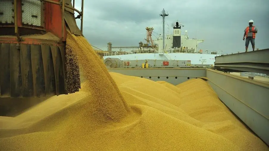 Bens agrícolas estão com cotação menor, levando à queda de preço nas exportações
