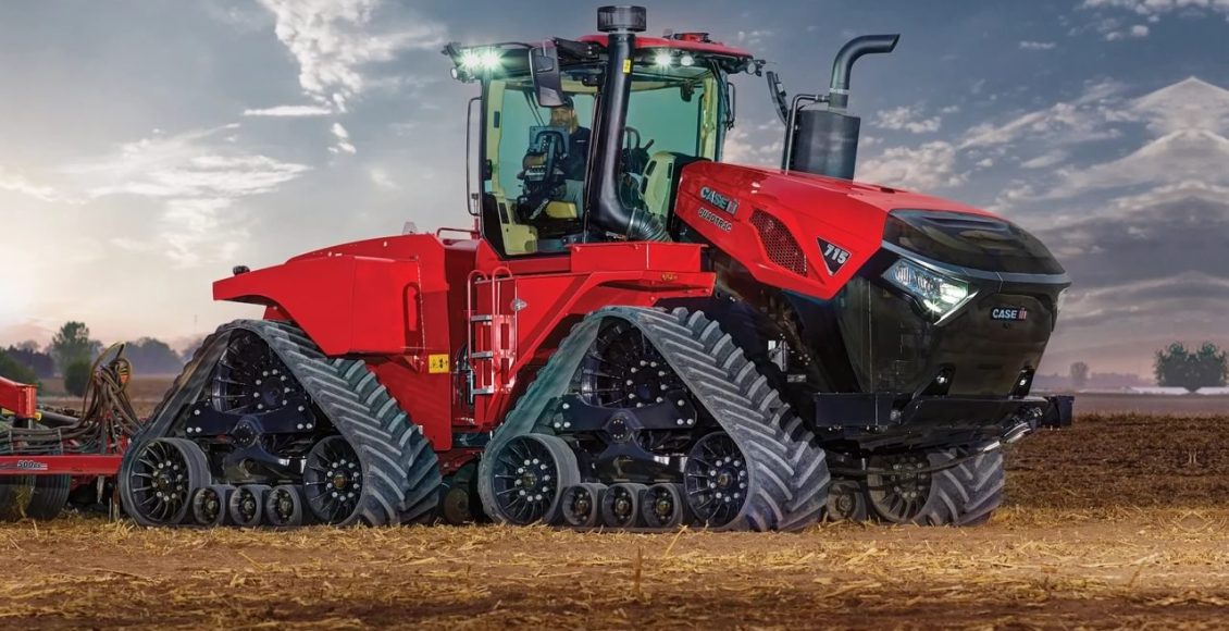 case ih Quadtrac 715 trator mais potente do mundo