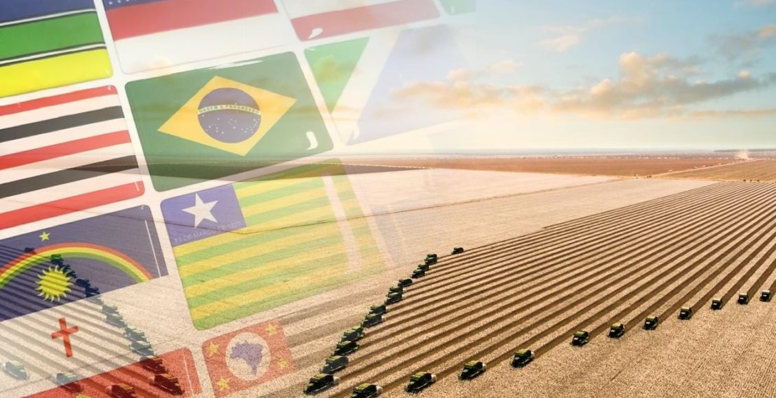 maiores estados do agronegocio brasileiro