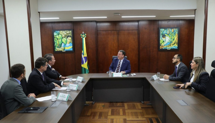 Fávaro se reúne com CEO do Fundo Mubadala para dialogar sobre investimentos destinado para as áreas agrícola e industrial no Brasil