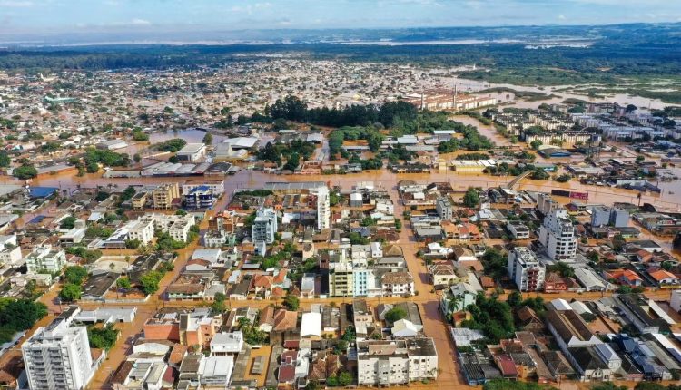 por que o rio grande do sul inundou