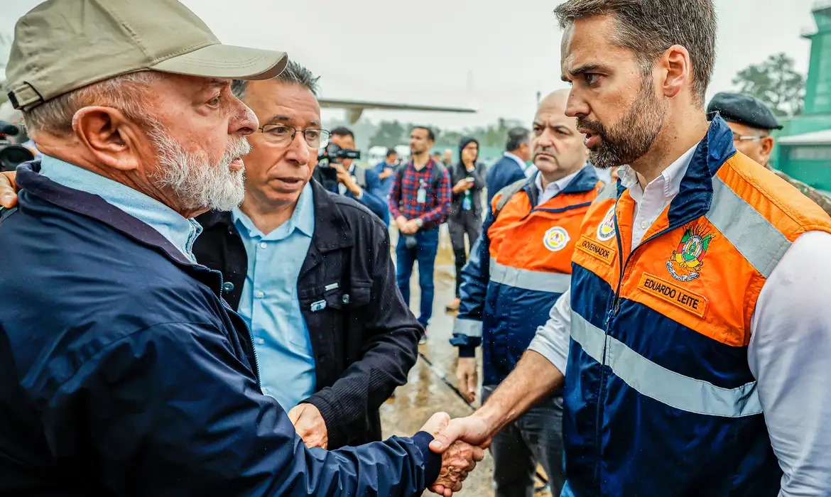 Lula garante recursos para o Rio Grande do Sul