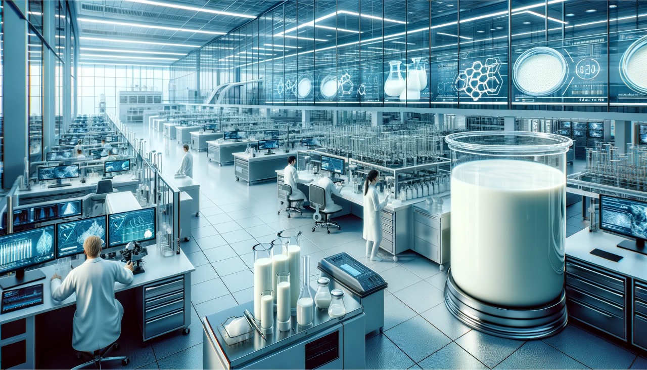 leite criado em laboratório - Thiago Pereira