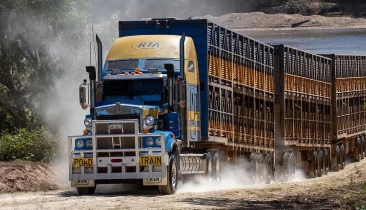 maior caminhão boiadeiro do mundo - Road Trains