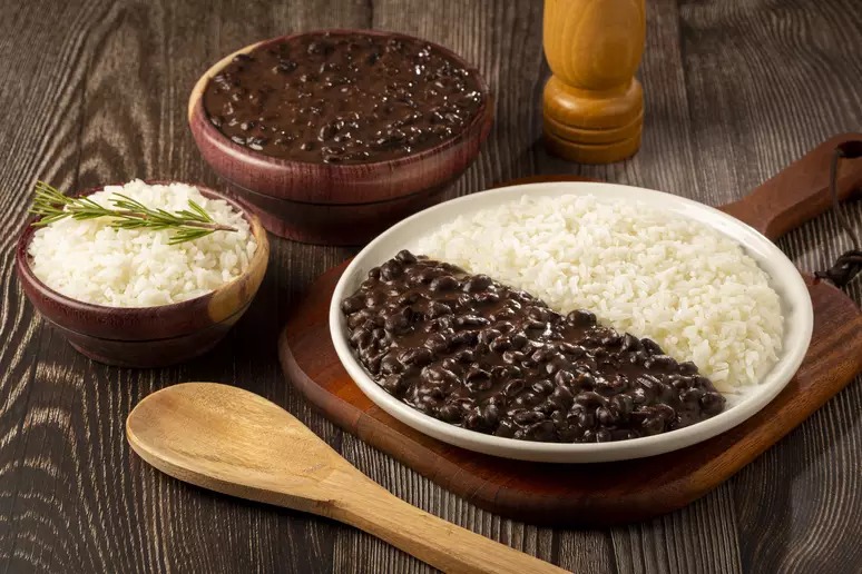 arroz com feijão combinação perfeita
