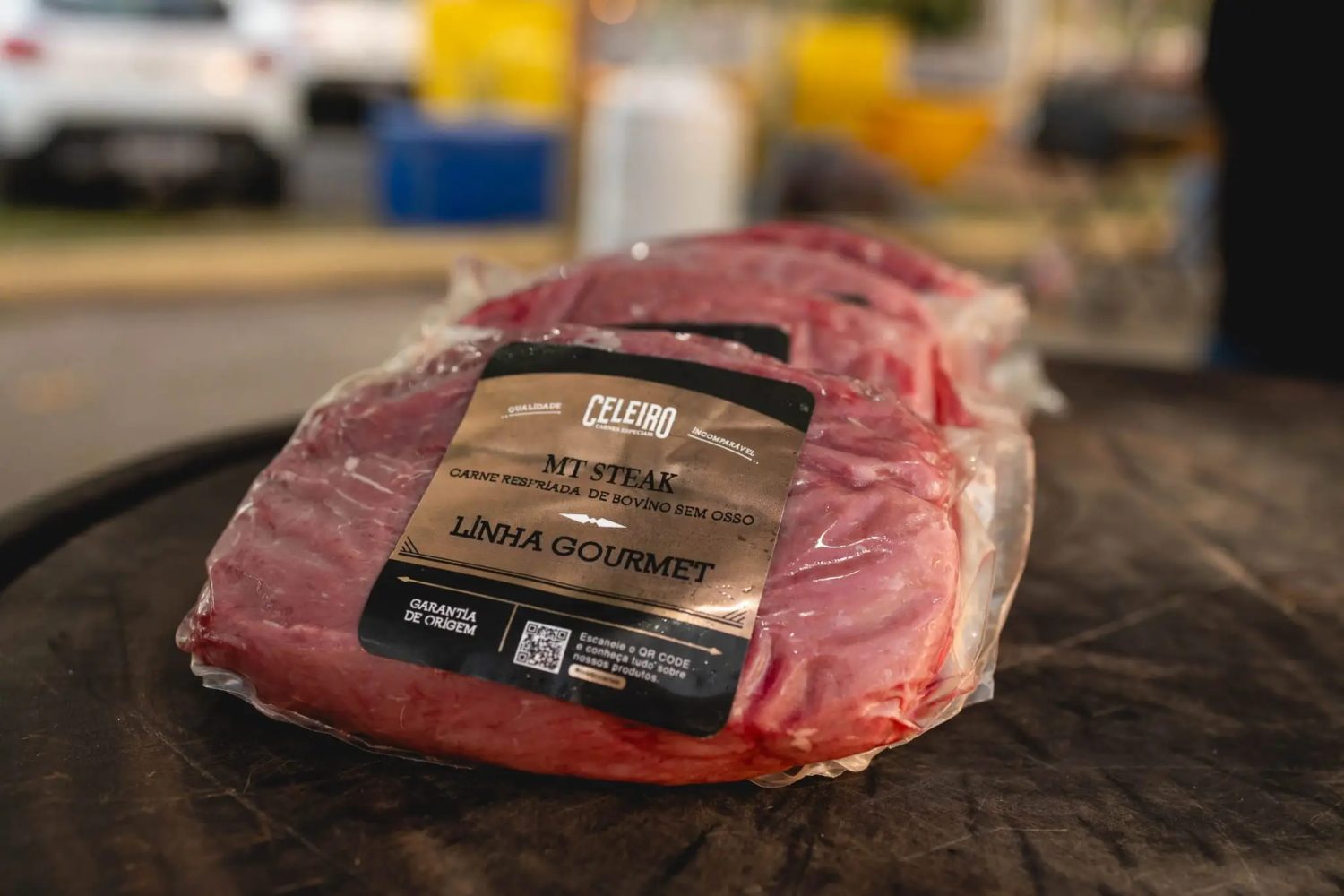 corte bovino mt steak - embalagem