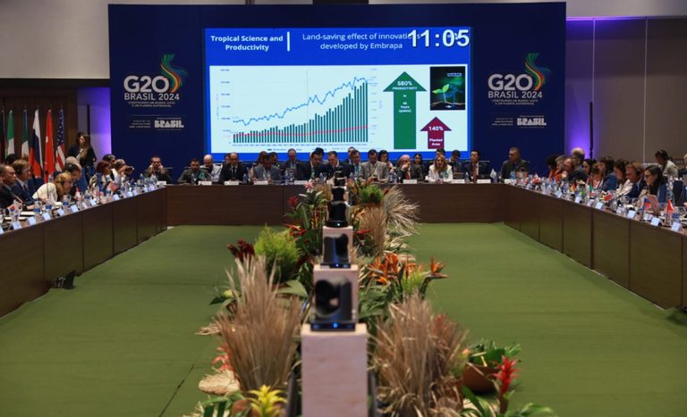 GT Agricultura do G20 destaca sustentabilidade na produção e enfrentamento às mudanças climáticas