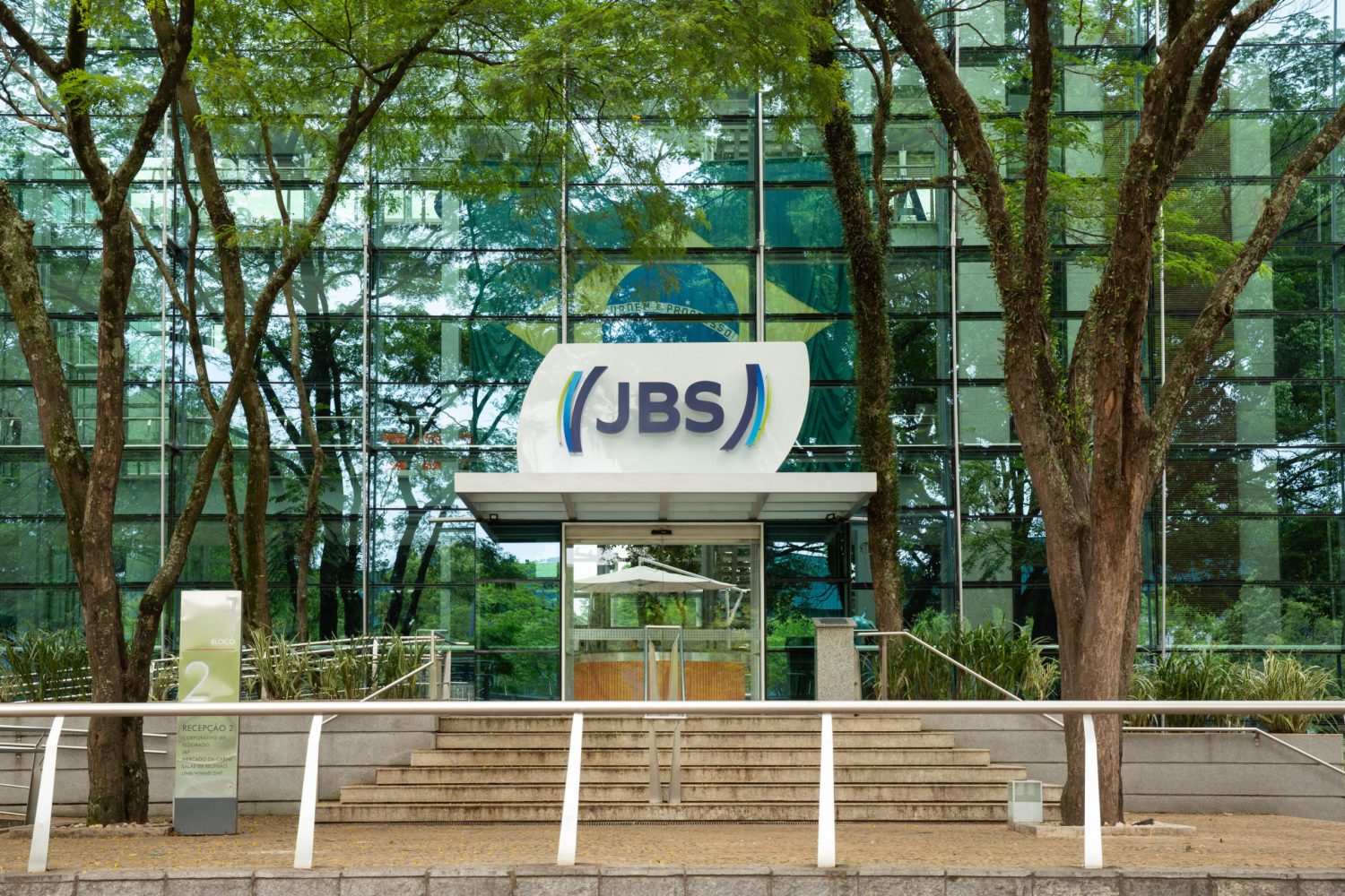 sede da industria frigorifica JBS no Brasil