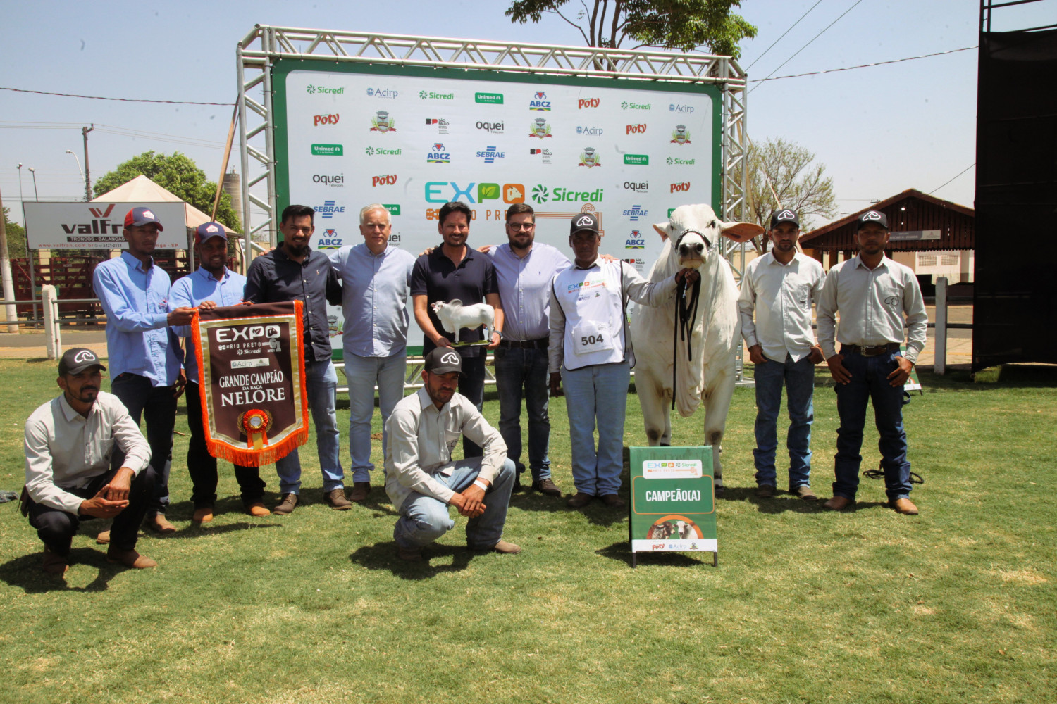 Grande Campeao da Raca Nelore Havenger FIV Brun - Arnaldo Mussi