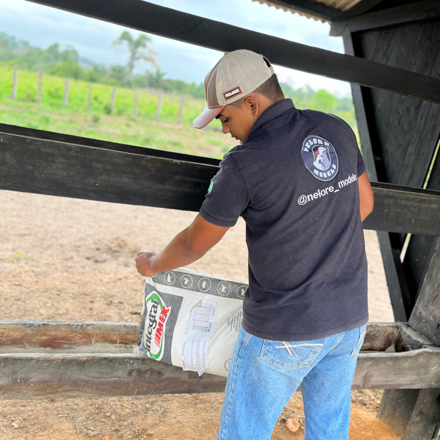 Kalebi Silva - Nelore Modelo - instagram - integral mix