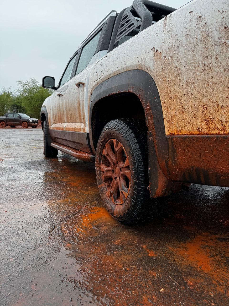 Thiago Pereira, Diretor de Conteúdo do Compre Rural, esteve presente no evento de lançamento da BYD Shark 