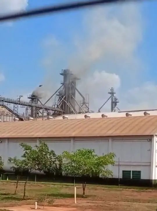 Armazém de grãos explode em Mato Grosso e duas pessoas ficam feridas