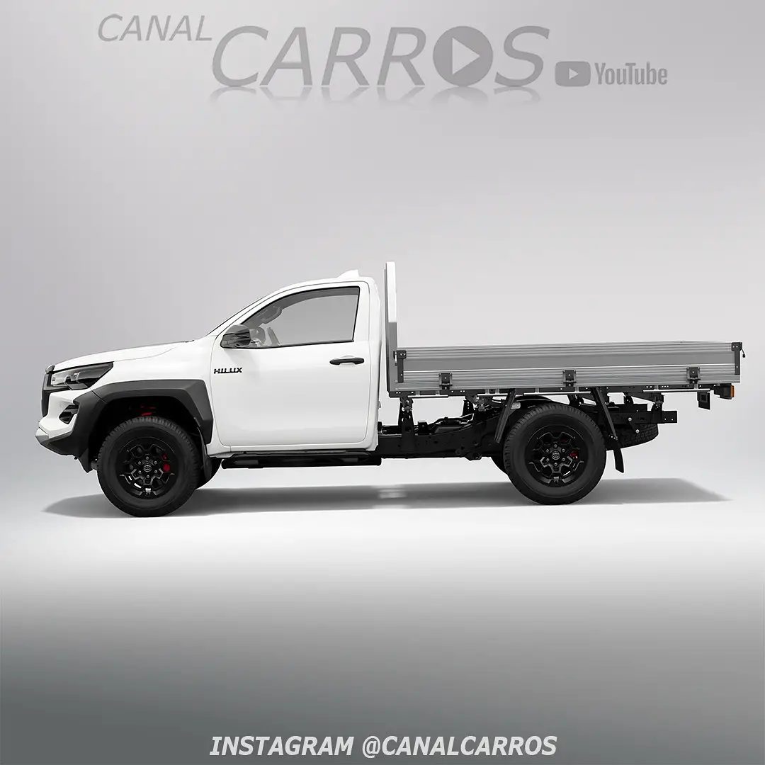 Toyota Hilux utilitária chega com tudo e prepara o terreno para a nova Hilux Champ