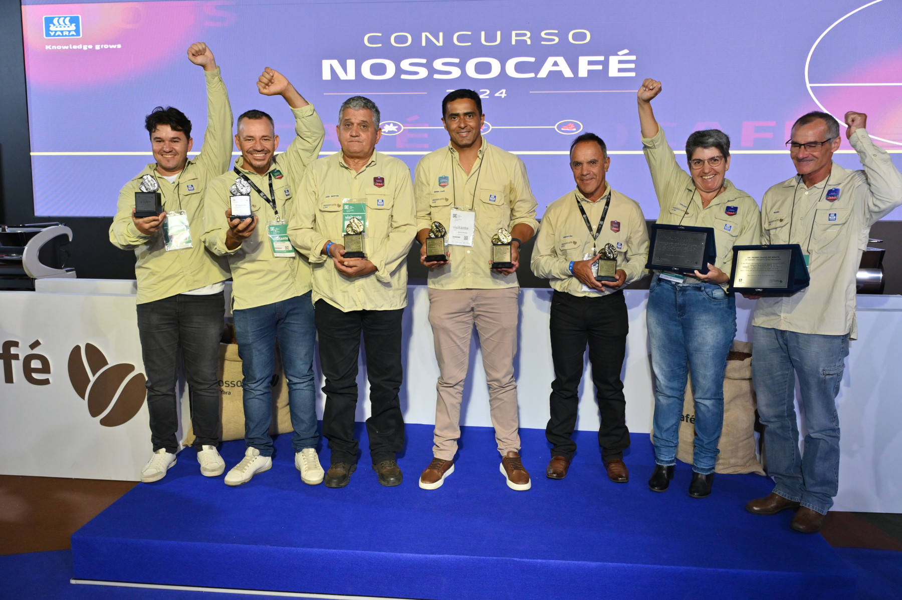 Yara anuncia vencedores do Concurso NossoCafé 2024