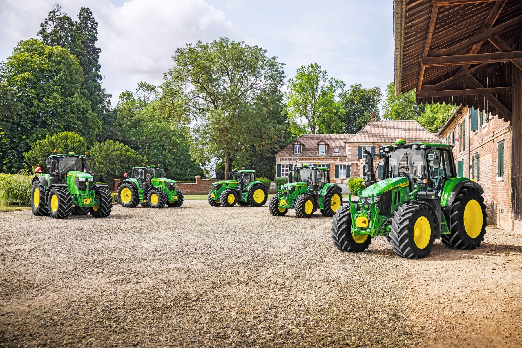 A John Deere apresenta a nova série de tratores 6M