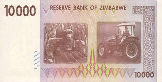 Tratores que viraram dinheiro de verdade