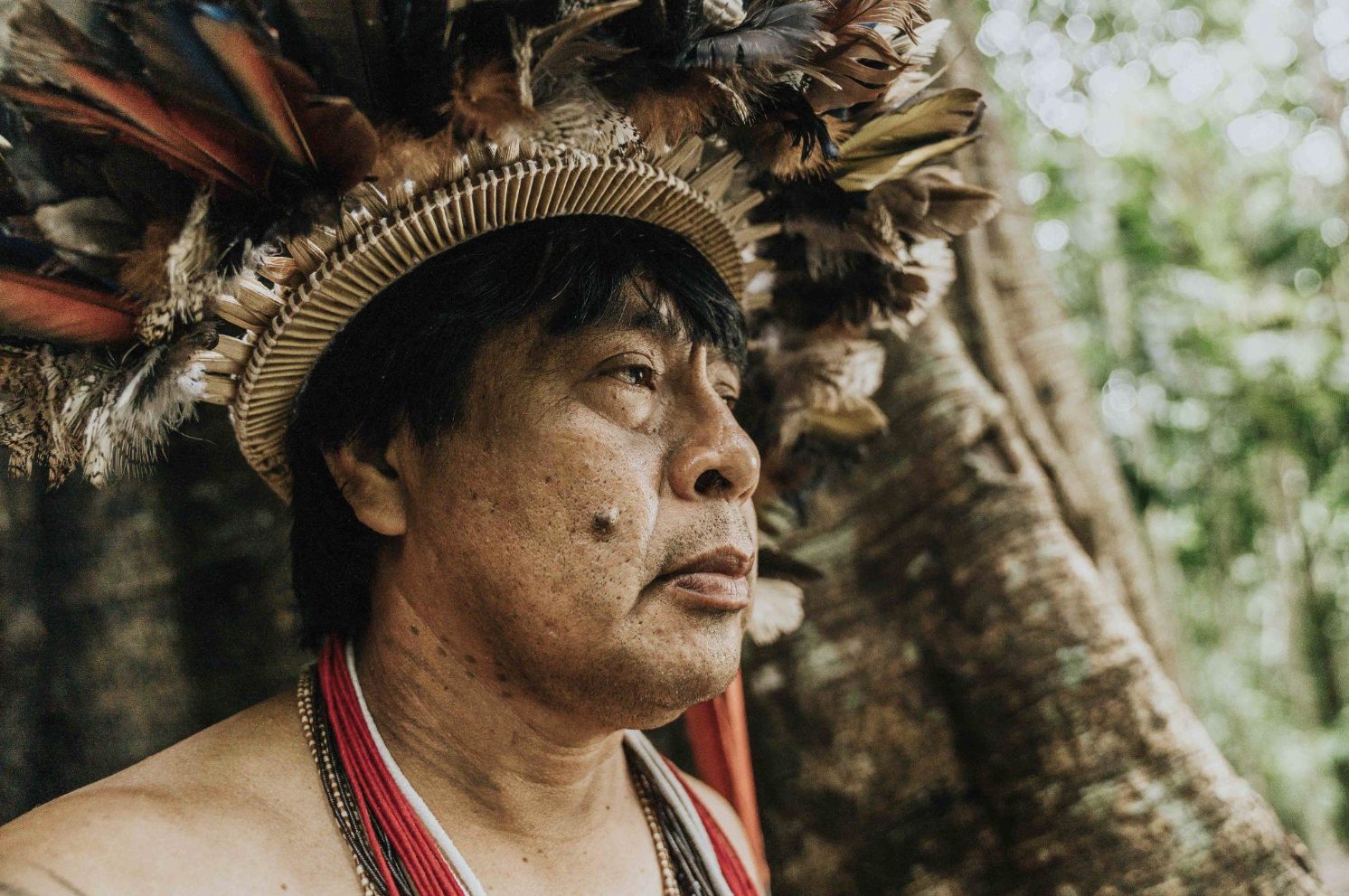 Cacique Rafael Mopimop Suruí, da Terra Indígena Sete de Setembro, em Rondônia, campeão da 6ª edição do Concurso Tribos