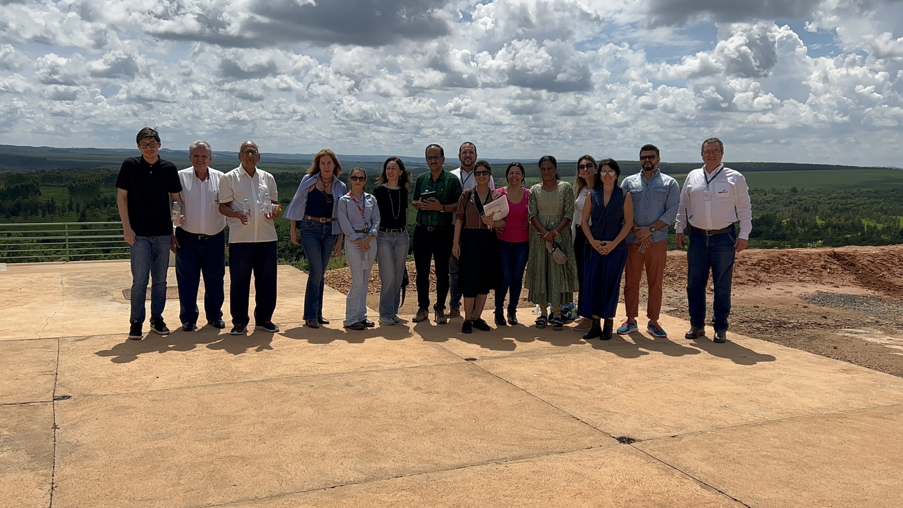 Delegação indiana em visita ao Grupo Agronelli